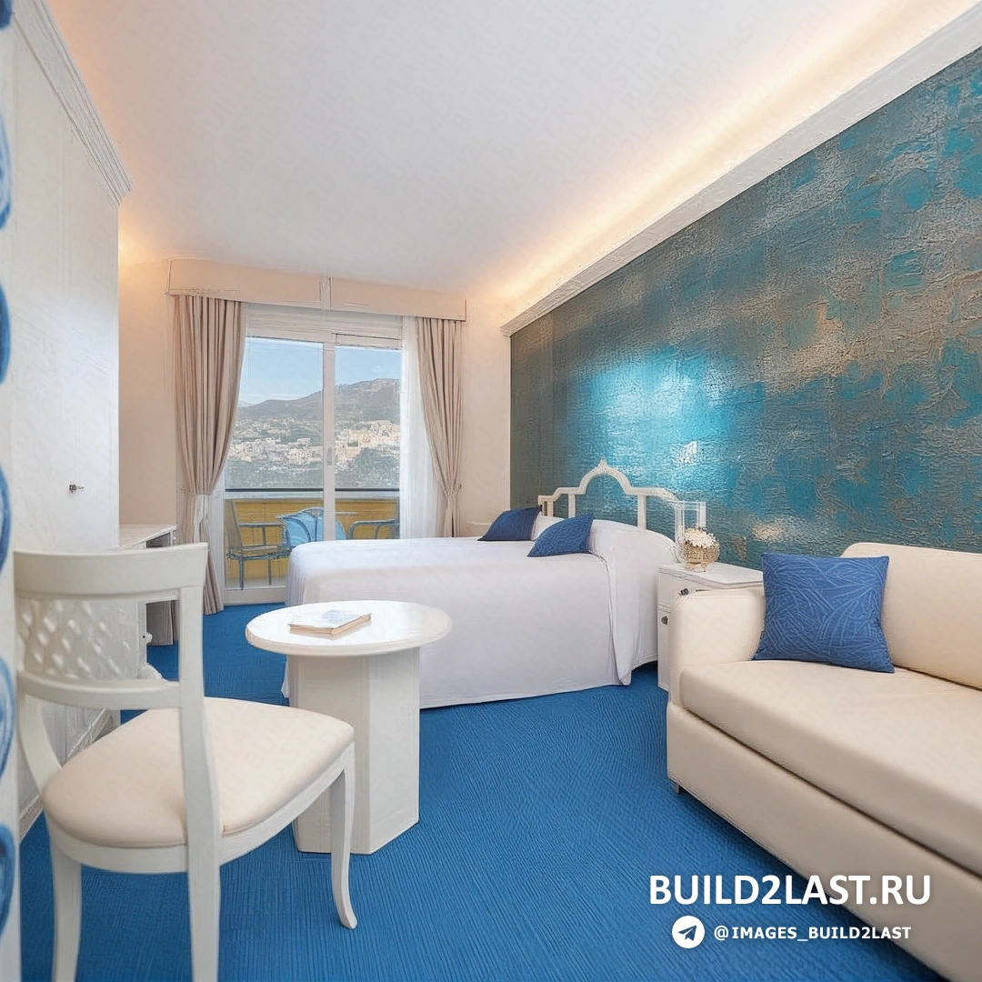 Декор гостиничного номера в коричневых тонах, отражающий стиль и атмосферу итальянского отеля.