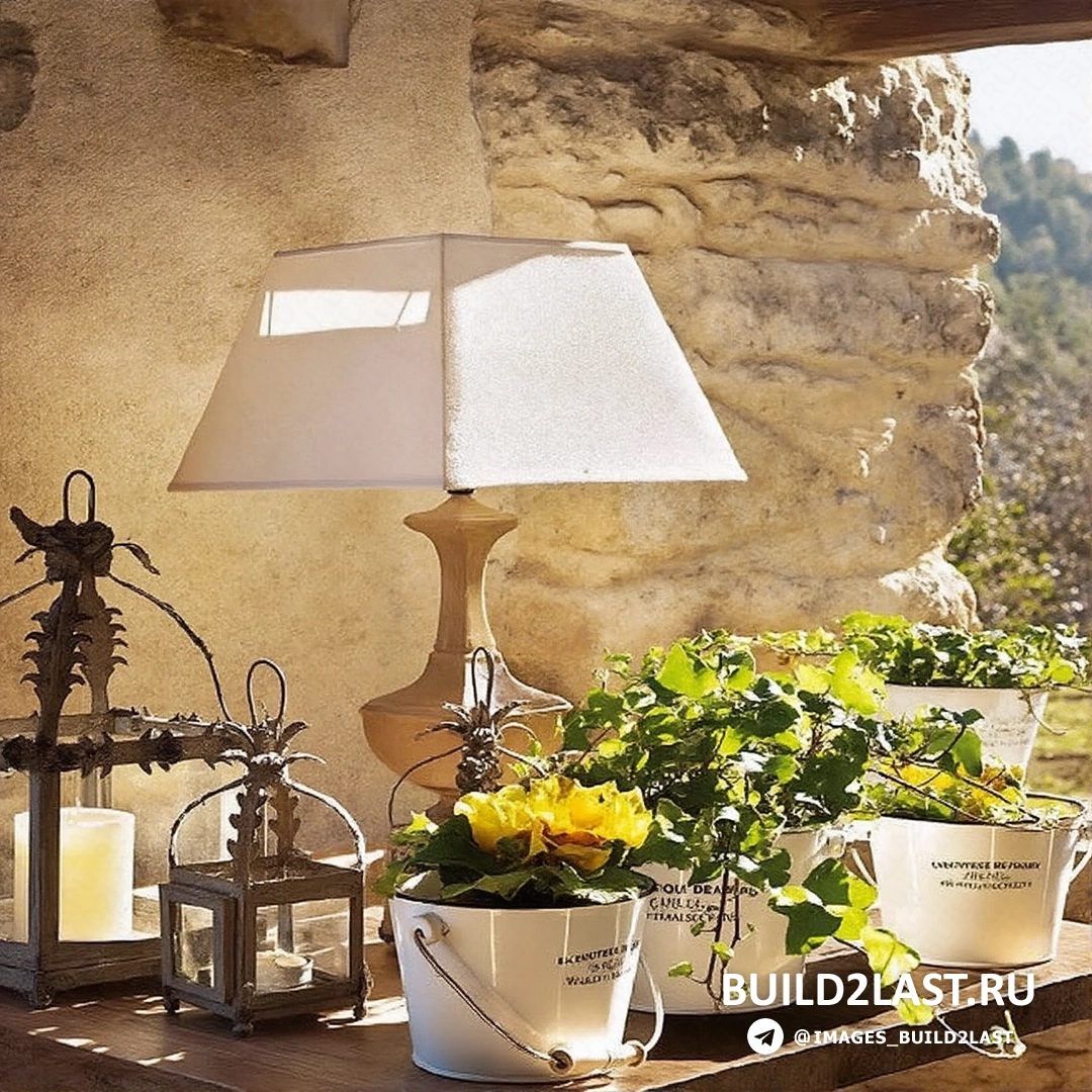 Гостиная с диваном, ковром, камином и балками, в интерьере использованы элементы рустик и бежевые оттенки