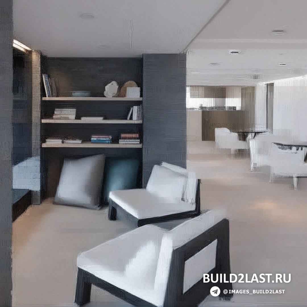 Зимний день на террасе ресторана, снежный берег и море вдалеке